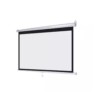 Pc Power 70 Inch x 70 Inch Manual Wall Projector Screen