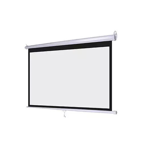 Pc Power 70 Inch x 70 Inch Manual Wall Projector Screen
