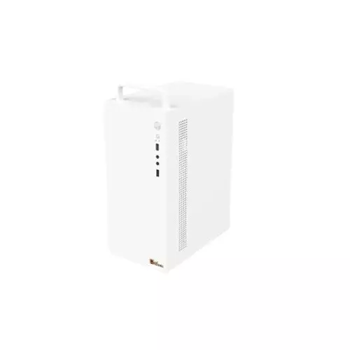 PC Power Pro Case V6 Desktop Case with Power Supply (White) - 2