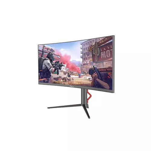 PC Power PCG34B180WQC 34 Inch 180Hz UWQHD VA Curved Monitor - 1