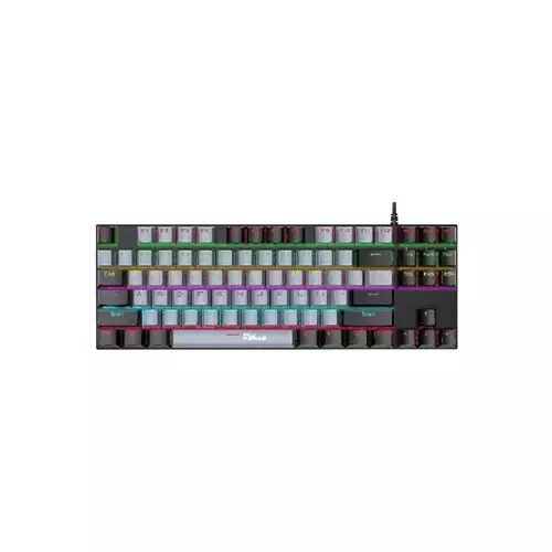 PC Power K87 RGB Wired Type-C Mechanical Keyboard (Red Switch)