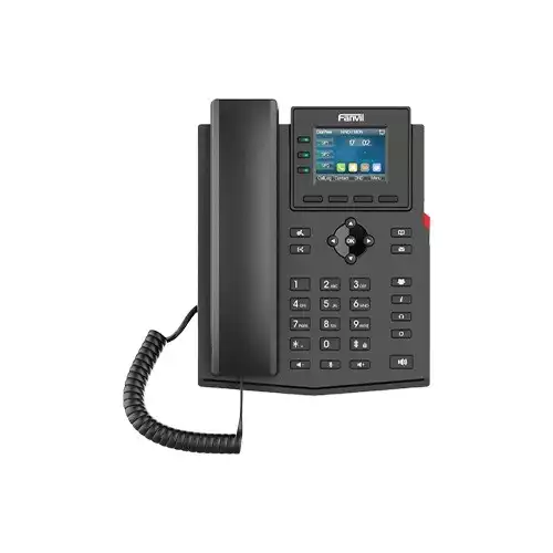 Fanvil X303P 4-SIP PoE IP Phone With Adapter