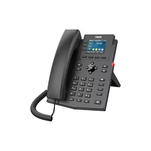 Fanvil X303P 4-SIP PoE IP Phone With Adapter - 2