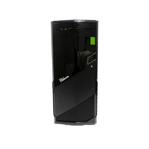 PC POWER 180J-2Ux3.0 MID TOWER DESKTOP CASE WITH 230 WATT PSU WITH 2 YEARS WARRANTY - 1
