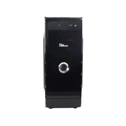PC POWER 180B-2Ux1.1 MID TOWER DESKTOP CASE 230 WATT PSU WITH 2 YEARS WARRANTY - 1