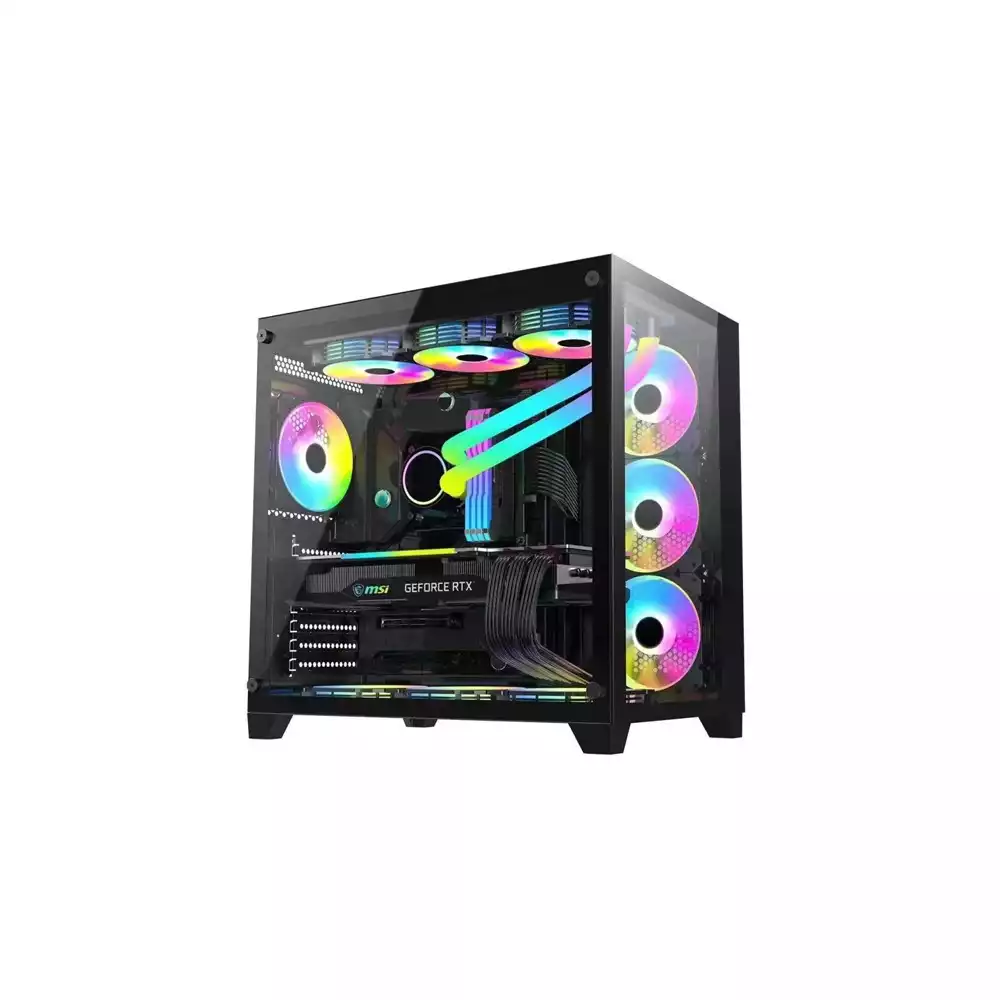PC POWER ICEBERG V2 ATX Gaming Case (PP-H40-BK)