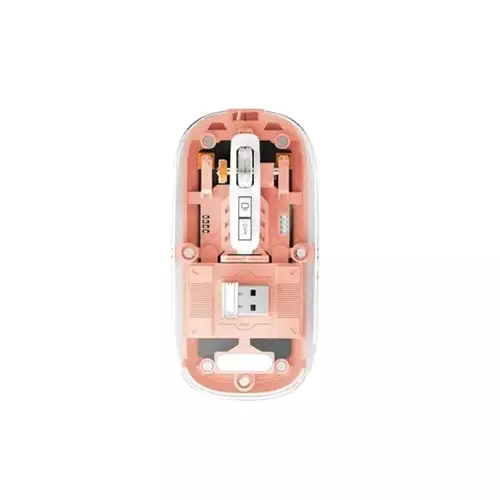 PC Power PGM-P4 RGB Bluetooth Mouse (Gray Transparent )