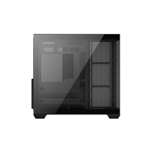 PC POWER DARK WOOD Case with 7 Pre-Installed Fans - 4