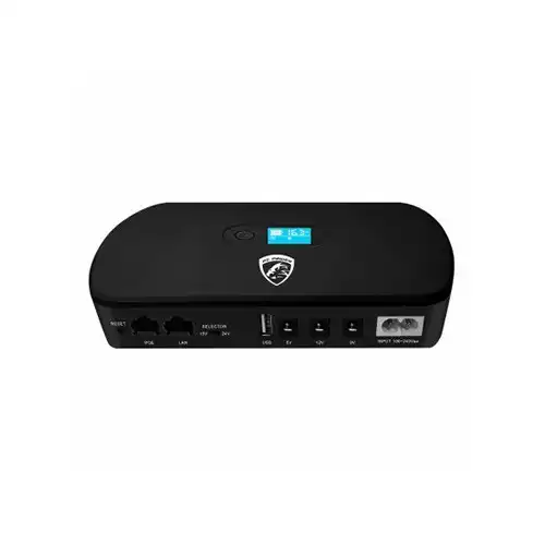 PC Power PCMU1018LCD 10400mAh Router Mini UPS