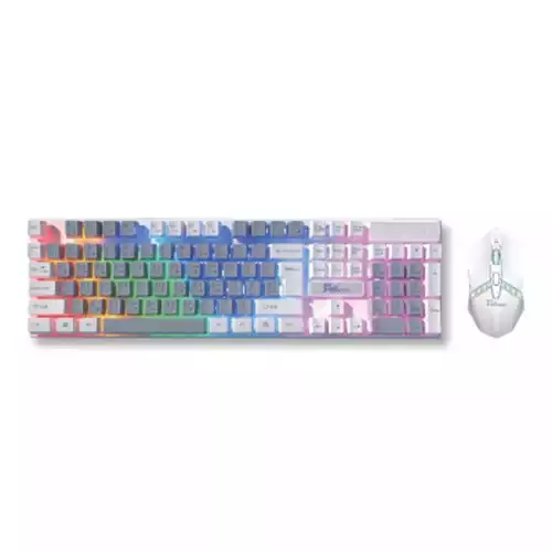 PC Power KMO2G Wired Keyboard & Mouse Gaming Combo