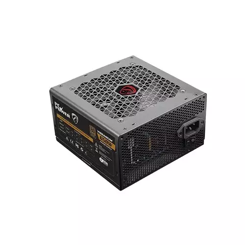 Pc Power Vibranium PS-V-650-B 650W Non Modular 80 Plus Bronze Certified Gaming Power Supply (Black) - 1