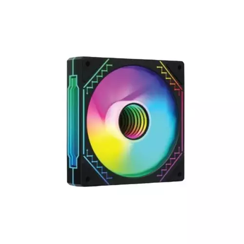 Pc Power IRISH INFINITY F40 4 In 1 ARGB Cooling Black Case Fan - 1