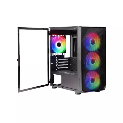 TECWARE FORGE M MID TOWER GAMING CASE - 2