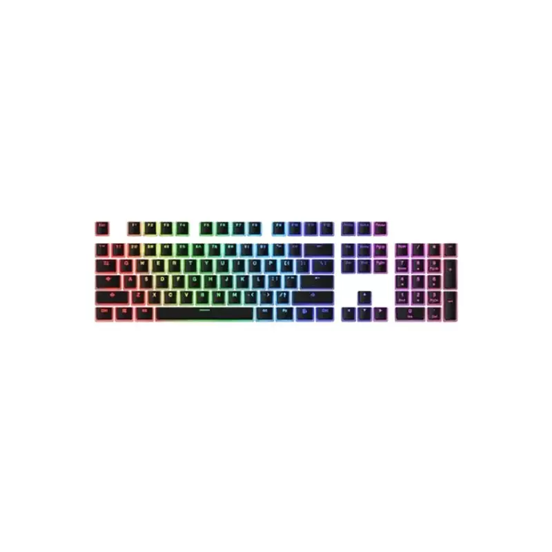 TECWARE PBT PUDDING MECHANICAL KEYBOARD KEYCAPS (BLACK) - 2