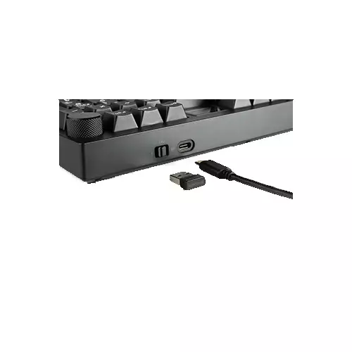 Tecware Spectre 75 Gasket Mounted Mechanical Keyboard with LCD Display (Black) - 2