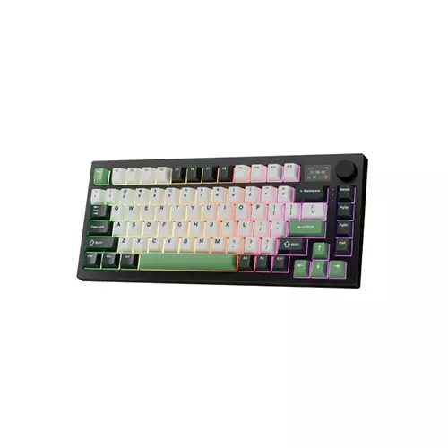 Tecware Spectre 75 Gasket Mounted Mechanical Keyboard with LCD Display (Frosty Forest) - 2