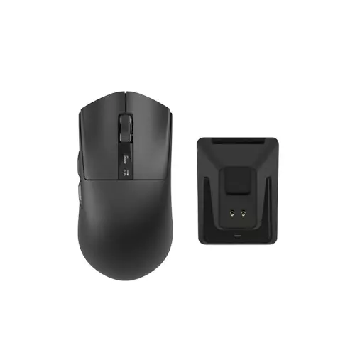 Tecware EX1 Tri-Mode Wireless Lightweight Gaming Black Mouse with RGB Charging Dock - 0