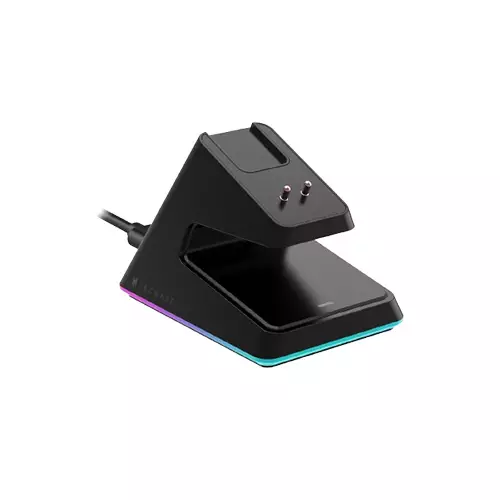 Tecware EX1 Tri-Mode Wireless Lightweight Gaming Black Mouse with RGB Charging Dock - 0