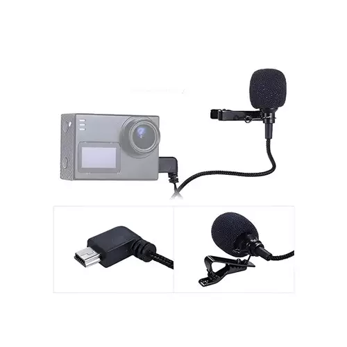 SJCAM Sj6 Legend Sj7 Star and Sj360 Series Mini USB External Microphone - 1