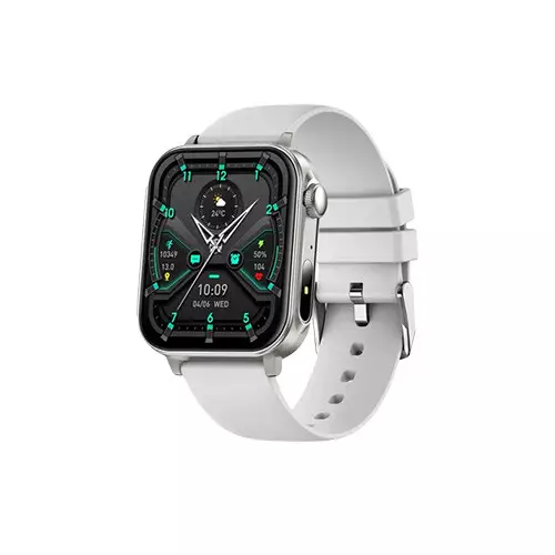 COLMI P80 1.85-inches Bluetooth IPS Smartwatch (Silver)
