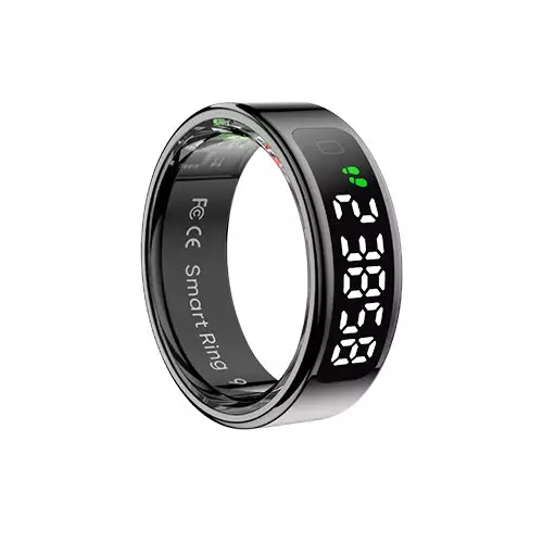COLMI R12 Waterproof Bluetooth Smart Ring (Black) - 1