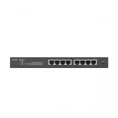 Zyxel GS1900-8 8-Port GbE ROHS Switch - 2