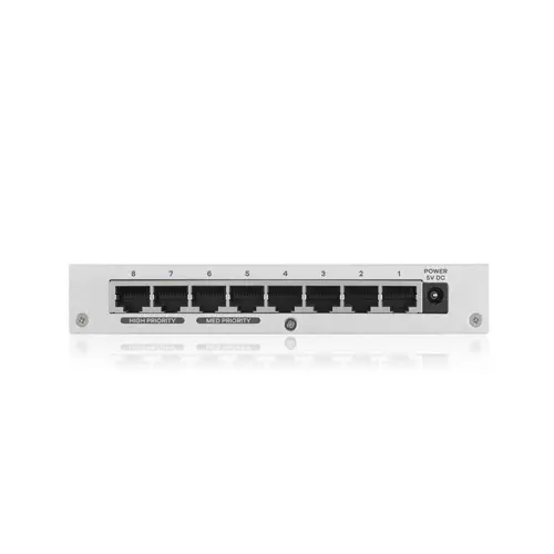 Zyxel GS-108B v3 8-Port Desktop Gigabit Ethernet Switch - 2