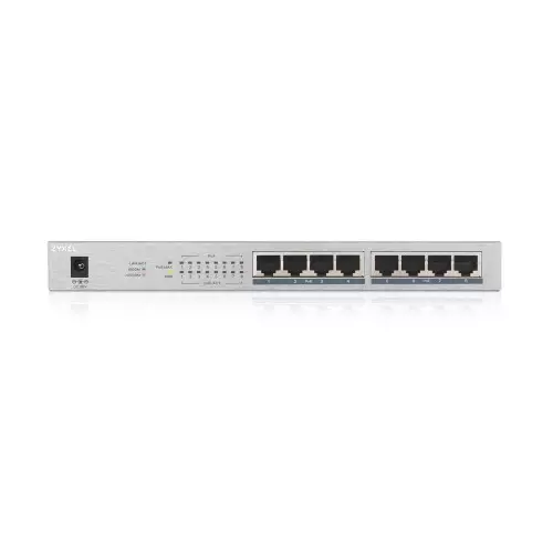 ZYXEL GS1008HP 8-PORT GBE UNMANAGED POE SWITCH - 1