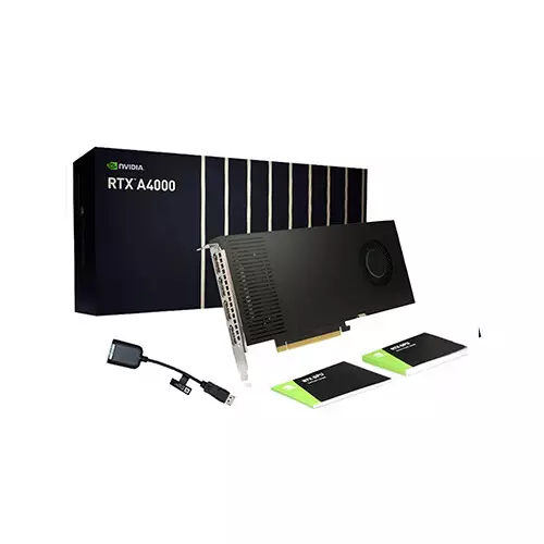 Nvidia RTX A4000 Ampere Architecture 16GB GDDR6 Graphics Card - 3