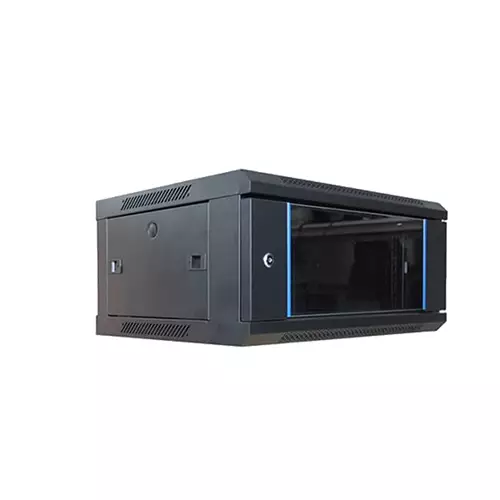 Toten 6U 600x600 Wall mounted server cabinet and toughened glass front door - 1