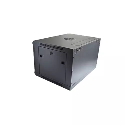 Toten 6U 600x600 Wall mounted server cabinet and toughened glass front door - 2