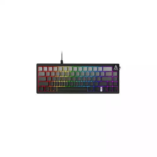 Ajazz AK650 Wired Mechanical Keyboard - Gradient Gray (Daydream Switch)