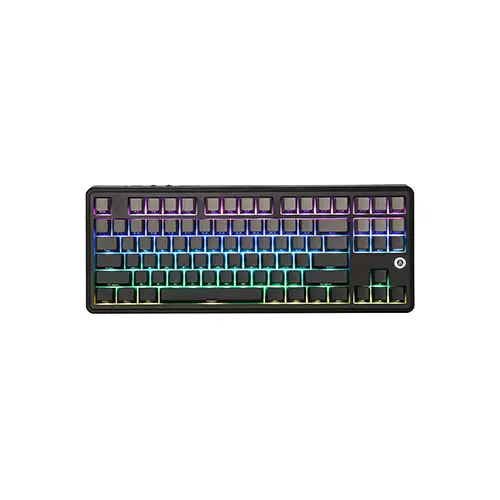 AJAZZ AK870 Hot-Swap Tri-mode Mechanical Keyboard - Gradient Gray (Ajazz Flying Fish Switch) - 1