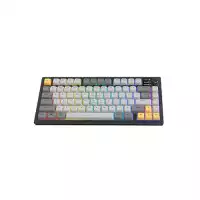 Ajazz AF82 Tri-mode Membrane Keyboard -Stray Night Gray