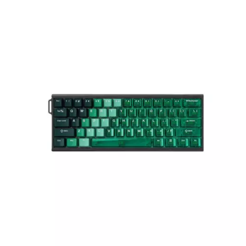Ajazz ALUX 60 ultra HE Aluminum Keyboard(Transparent Green)
