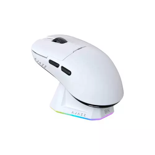 AJAZZ AJ159 Pro 8KHz Tri-Mode Gaming Mouse(White)
