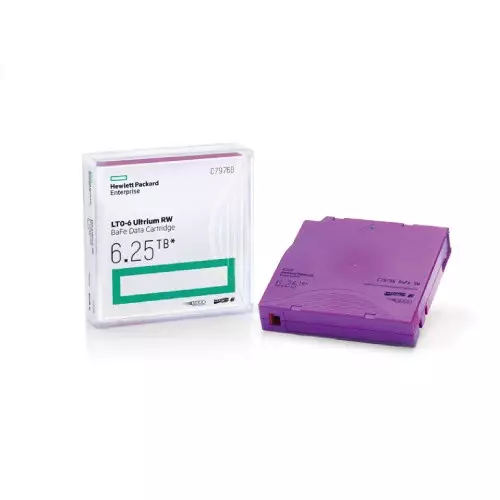 HPE LTO-6 Ultrium 6.25TB RW Data Cartridge - 1