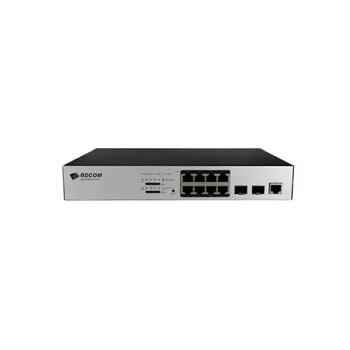 BDCOM S2500-8P2S Gigabit  8 Port PoE Switch