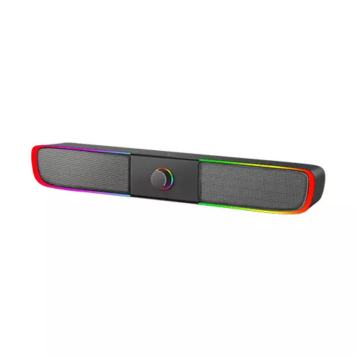 XTRIKE ME SK-600 2.0 CHANNEL STEREO RGB HIGH-QUALITY GAMING SPEAKER - 1