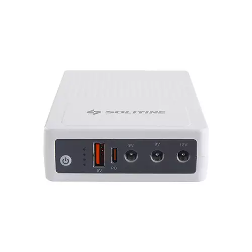 Solitine SOL-604 24W 10000mAh Lithium Premium Mini DC UPS with Adapter - 1