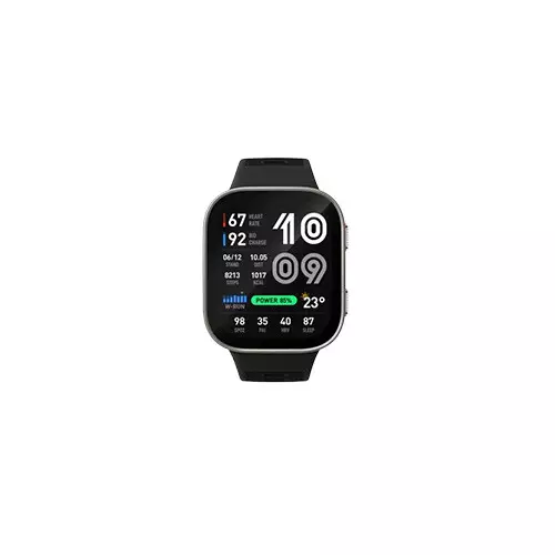 Amazfit Bip Max 2.07 Inch AMOLED Display Smartwatch (Silver)