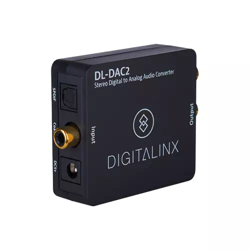 Digitalinx DL-DAC2 Stereo Digital to Analog Audio Converter - 2