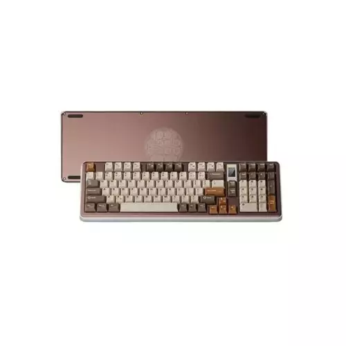 Ajazz AC100 Hot-Swappable RGB Aluminium Alloy Tri-Mode Mechanical Keyboard With Display - 1