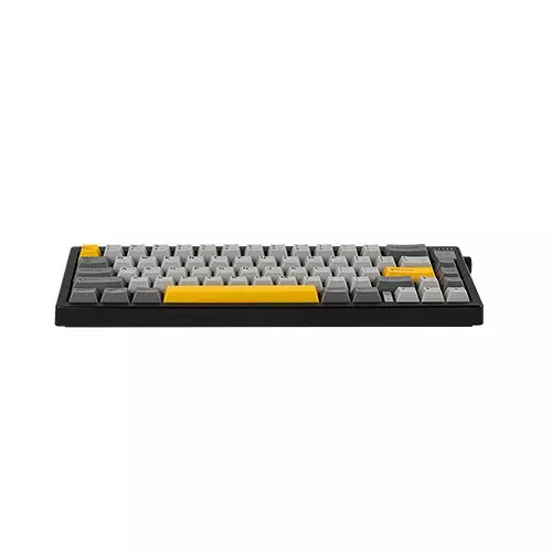 Ajazz AK650 RGB Hot Swappable Tri Mode Mechanical Keyboard With Display Screen and Knob - White Purple - 5
