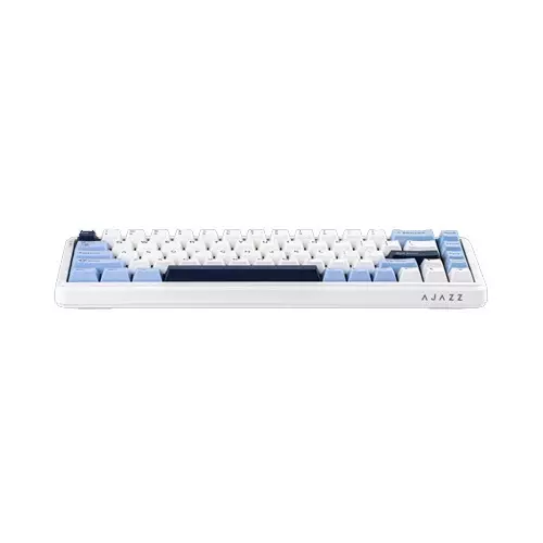 AJAZZ AK680 MAX HE Wired 68% Top-mounted Mechanical Keyboard - Blue White - 1
