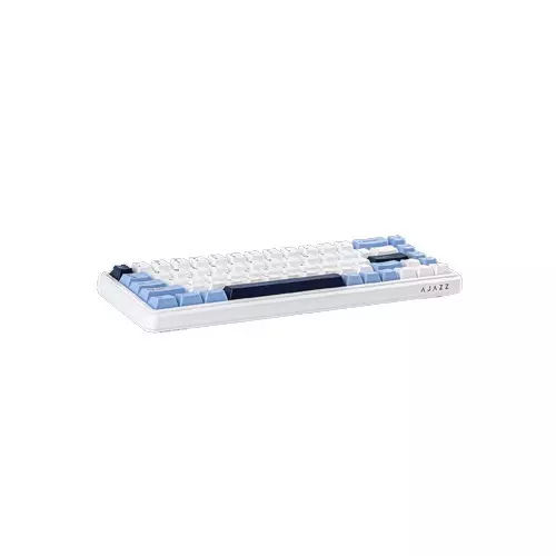AJAZZ AK680 MAX HE Wired 68% Top-mounted Mechanical Keyboard - Blue White - 2