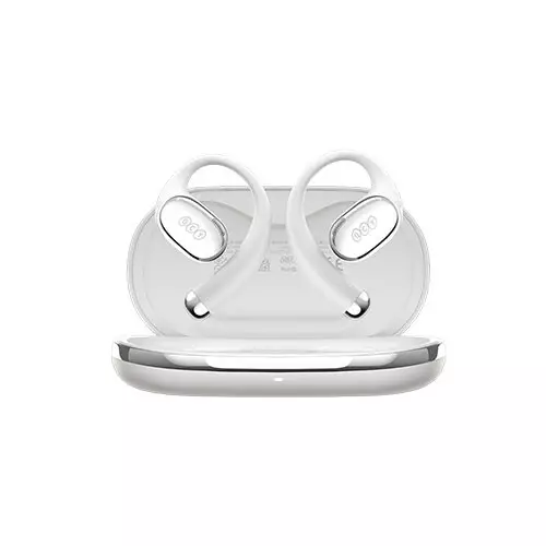 QCY Crossky R70 Dual Connection Earbuds (White)