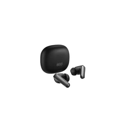 QCY MeloBuds N65 BT 6.0 Wireless Earbuds  Black With Adaptive ANC - 1