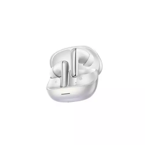 QCY MeloBuds N65 BT 6.0 Wireless Earbuds  White With Adaptive ANC