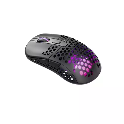 XTRFY M42 RGB ULTRA-LIGHT WIRELESS SYMMETRICAL GAMING MOUSE (BLACK) - 2